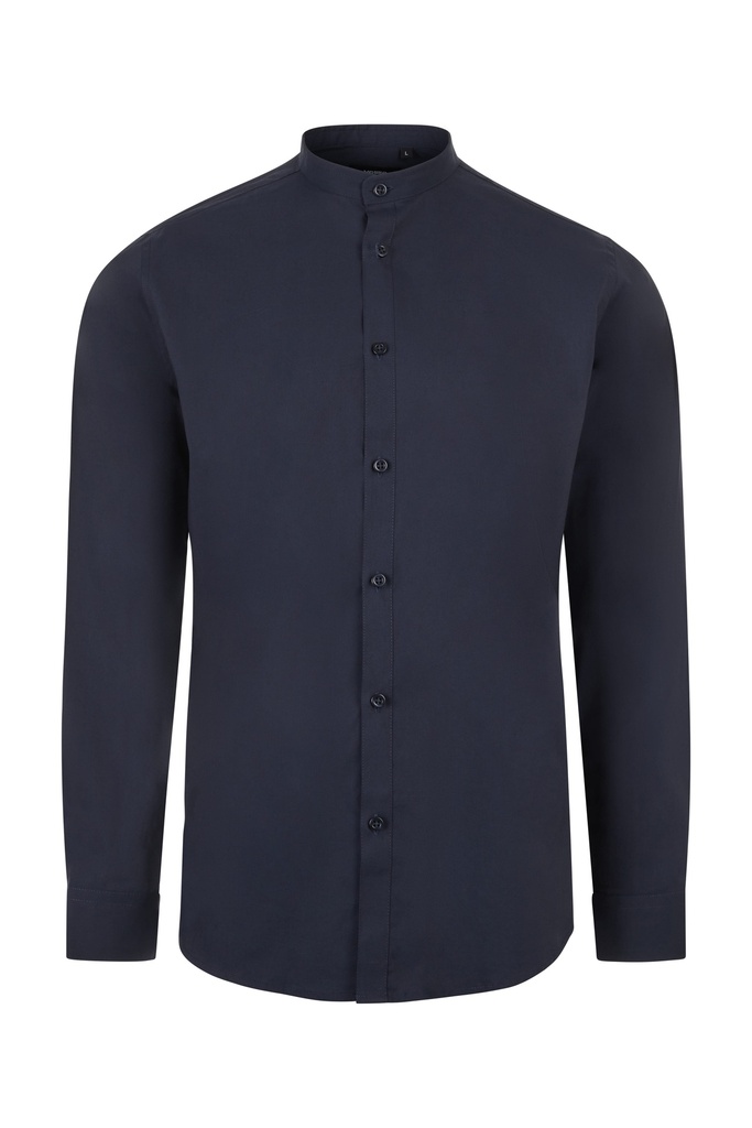 CAMISA 405013S · ML · POPELIN · ELASTICO/STRETCH · CUELLO TIRILLA