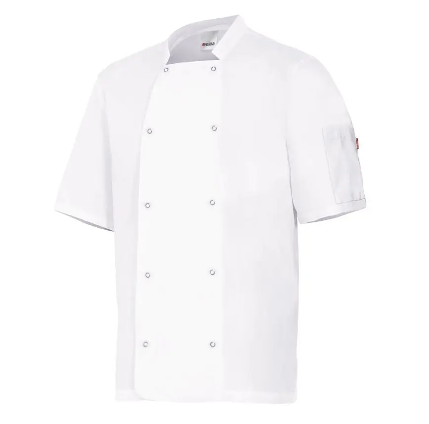 CHAQUETA COCINA 405205 · MC · UNISEX · CIERRE AUTOMATICOS