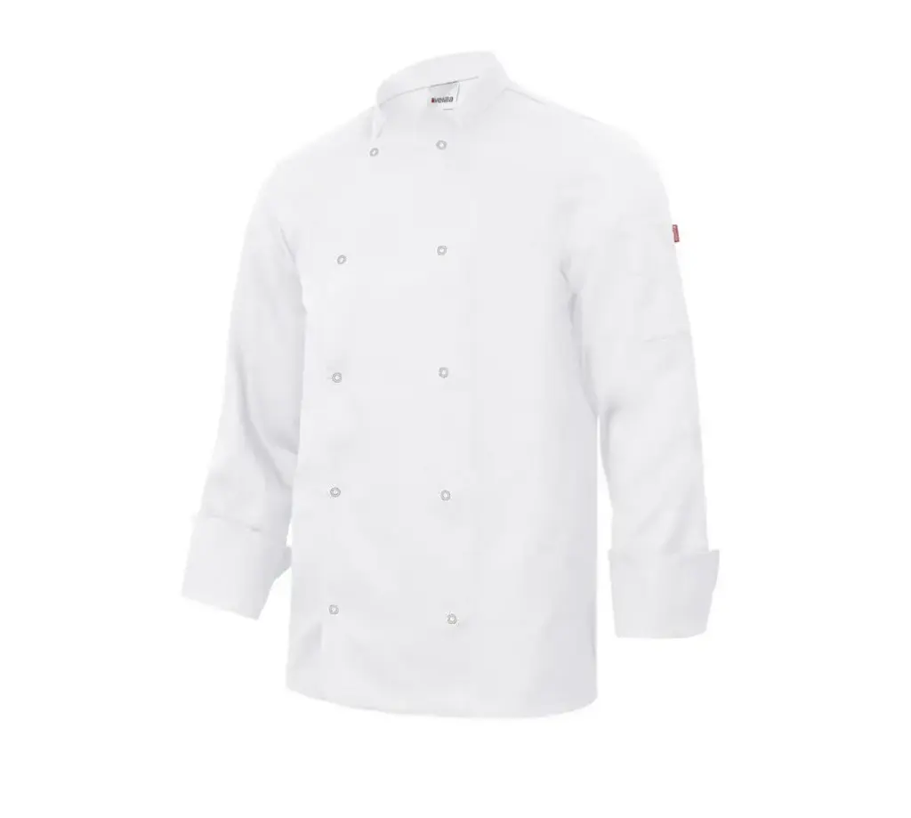 CHAQUETA COCINA 405206 · ML · UNISEX · CIERRE AUTOMATICOS